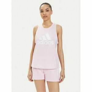 adidas Felső Essentials Big Logo H10205 Rózsaszín Regular Fit kép
