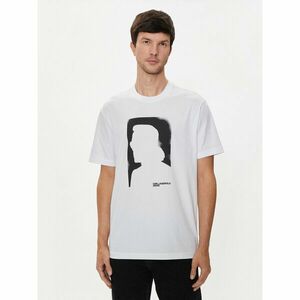 Karl Lagerfeld Jeans Póló 245D1709 Fehér Regular Fit kép