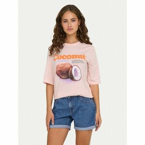 ONLY Póló Phoebe 15351369 Rózsaszín Regular Fit kép