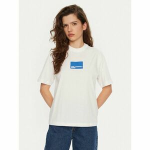 Karl Lagerfeld Jeans Póló A1W17006 Fehér Regular Fit kép
