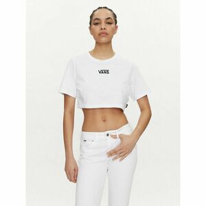 Vans Póló Flying V Crew Crop Ii VN000GFF Fehér Regular Fit kép