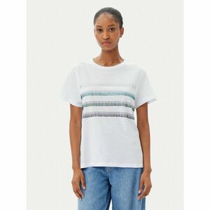 Marella Póló Foglia 2515971042 Fehér Regular Fit kép