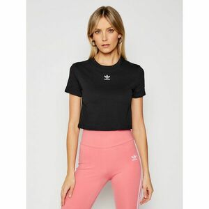 adidas Póló Crop Top GN2802 Fekete Regular Fit kép