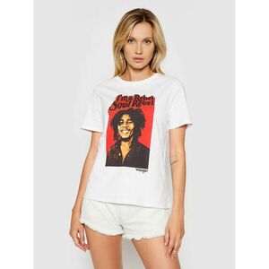 Wrangler Póló BOB MARLEY Soul Rebel W711EE989 112141519 Fehér Regular Fit kép