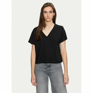 Sisley Póló 3QU4L400L Fekete Regular Fit kép