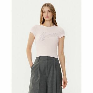 Guess Póló W5RI68KA0H1 Rózsaszín Slim Fit kép
