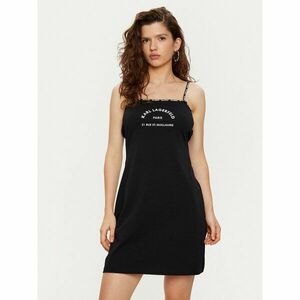 KARL LAGERFELD Hálóing A1W46081 Fekete Regular Fit kép