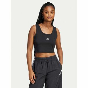 adidas Felső Essentials Small Logo JE1321 Fekete Slim Fit kép