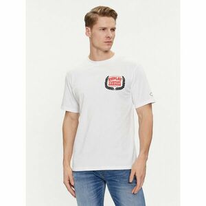 Replay Póló M6765.000.22662 Fehér Regular Fit kép