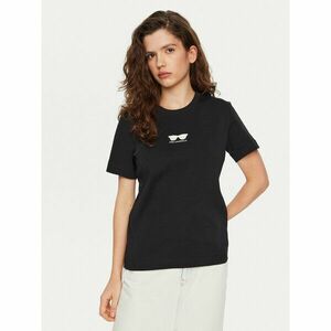 KARL LAGERFELD Póló A1W17021 Fekete Regular Fit kép