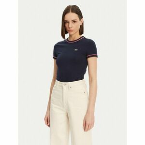 Lacoste Póló TF0347 Sötétkék Slim Fit kép
