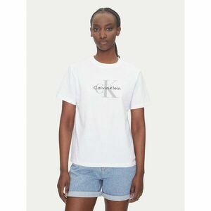 Calvin Klein Jeans Póló Hero LV047B865G Fehér Regular Fit kép