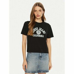 Guess Jeans Póló W5RI43 K8HM0 Fekete Regular Fit kép
