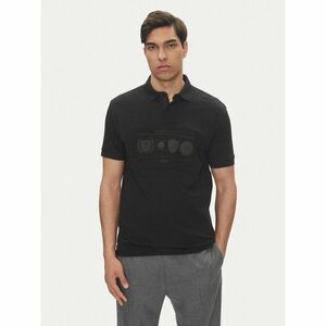 BOSS Pólóing Percy Heritage 50538111 Fekete Relaxed Fit kép
