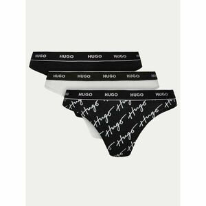 HUGO 3 db tanga 50495870 Fekete kép
