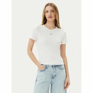 ONLY Póló Daniella 15350554 Fehér Slim Fit kép