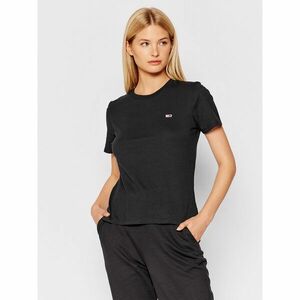 Tommy Jeans Póló Tjw Jersey DW0DW09198 Fekete Regular Fit kép