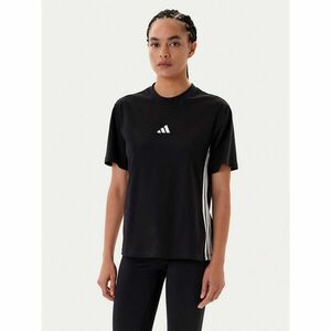 adidas Póló Essentials 3-Stripes JD0846 Fekete Regular Fit kép