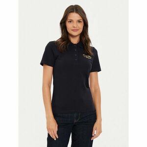 Tommy Hilfiger Pólóing Script WW0WW43624 Sötétkék Slim Fit kép