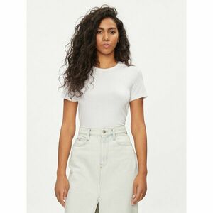 Pieces Póló Irene 17082526 Fehér Slim Fit kép
