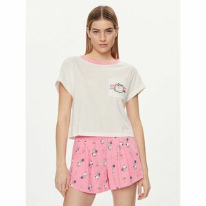 United Colors Of Benetton Pizsama felső 30963M05O Ekru Regular Fit kép