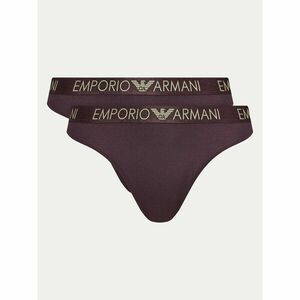 Emporio Armani Underwear 2 db tanga 163333 4F235 05093 Lila kép