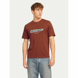 Jack&Jones Póló Vesterbro 12265740 Barna Relaxed Fit kép
