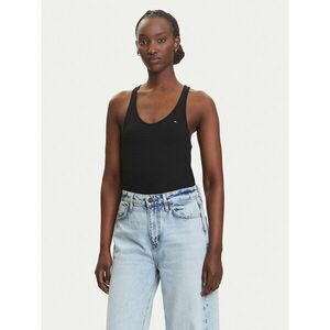 Tommy Jeans Felső DW0DW20917 Fekete Regular Fit kép