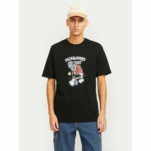 Jack&Jones Póló Eight Skull 12264841 Fekete Standard Fit kép