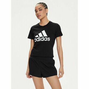 adidas Póló Essentials Logo GL0722 Fekete Regular Fit kép