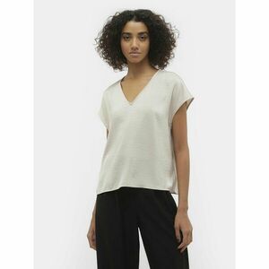 Vero Moda Póló Marys Dana 10300421 Ekru Regular Fit kép