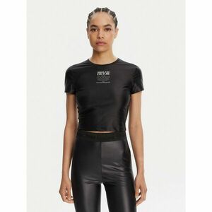 Versace Jeans Couture Póló 78HAH6A2 Fekete Slim Fit kép