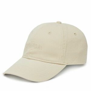 Baseball sapka Calvin Klein Small Monogram LV04K5065G Ekru kép