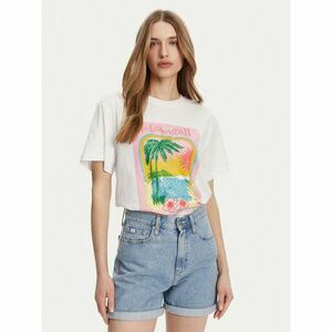 Roxy Póló ERJZT05899 Fehér Relaxed Fit kép
