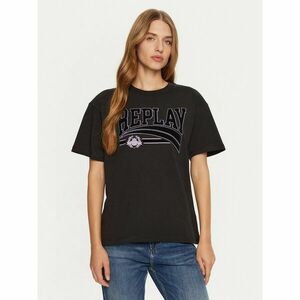 REPLAY Póló W3089E.000.23608P Fekete Regular Fit kép