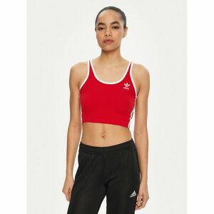 adidas Felső adicolor 3-Stripes JD4615 Piros Slim Fit kép