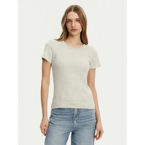 Pieces Póló May 17154483 Szürke Slim Fit kép