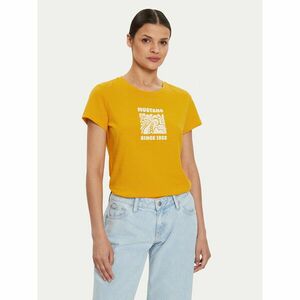 Mustang Póló Loa 1015162 Sárga Slim Fit kép