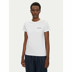 KARL LAGERFELD Póló A1W17019 Fehér Regular Fit kép