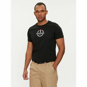 Tommy Hilfiger Póló Global Stripe MW0MW34388 Fekete Regular Fit kép