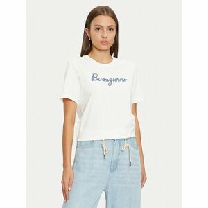 Vila Póló 14097444 Fehér Regular Fit kép