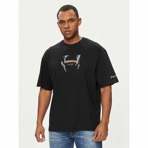 Redefined Rebel Póló Pedro 221166 Fekete Regular Fit kép