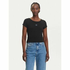 Calvin Klein Jeans Póló LV047C200G Fekete Slim Fit kép