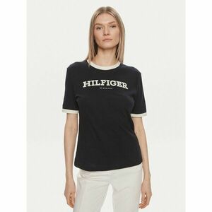 Tommy Hilfiger Póló Monotype WW0WW41208 Sötétkék Regular Fit kép