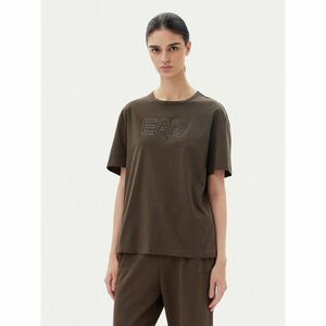 EA7 Emporio Armani Póló 7W000098 AF12503 U6139 Barna Loose Fit kép