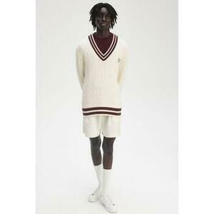 Pulóverek Fred Perry CABLE KNIT TENNIS JUMPER kép