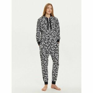 DKNY Pizsama YI80022 Fekete Regular Fit kép