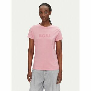 BOSS Póló C_Elogo_5 50501139 Rózsaszín Regular Fit kép