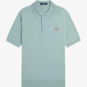 Pólók / Galléros Pólók Fred Perry COTTON KITTED SHIRT kép