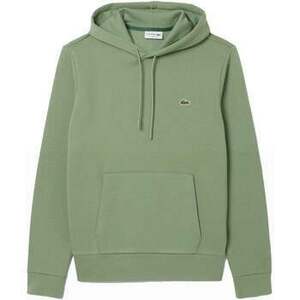 Pulóverek Lacoste Fleece Hoodie Pastel Green kép